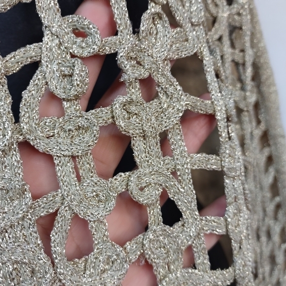 Lisa Original Gold Sweater Vest Size M - Picture 5 of 6